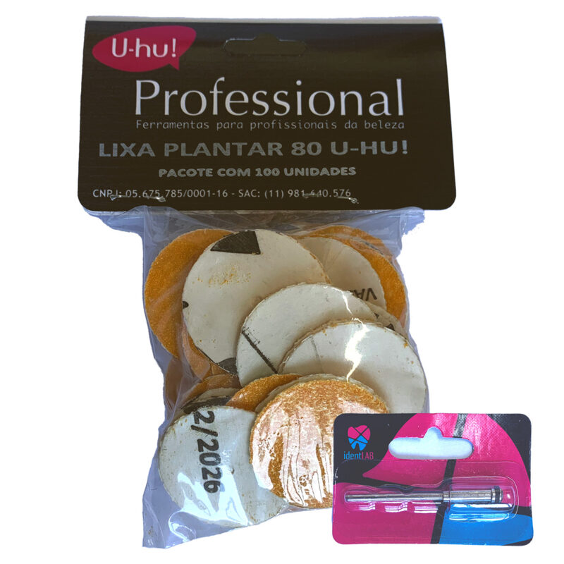 Lixa Plantar 80 U-hu! 100 und Com Mandril