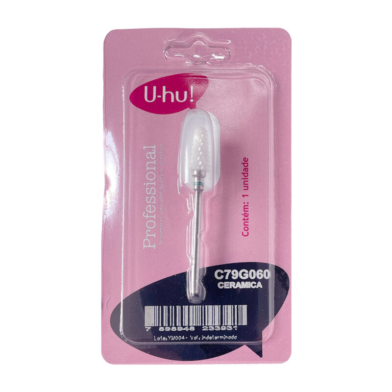 BROCA MANICURE CERAMICA GUARDA-CHUVA GROSSA U-hu 79G060
