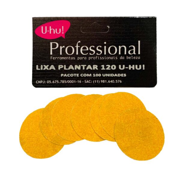 Lixa Plantar 120 U-hu! 100 und Com Mandril