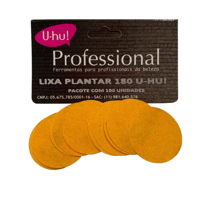 Lixa Plantar 180 U-hu! 100 und Com Mandril