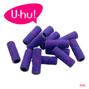 Lixa Mini para mandril Cilindrica roxa UHU Fina c/100