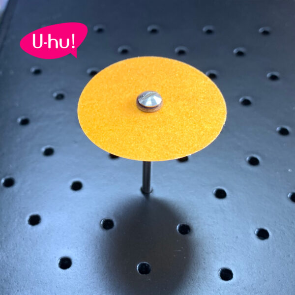 Lixa Plantar 120 U-hu! 100 und Com Mandril - Imagem 2