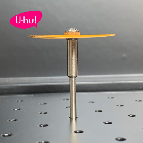Lixa Plantar 120 U-hu! 100 und Com Mandril - Imagem 4